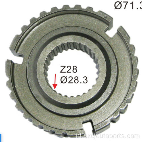 SYBIST gearbox Synchronizer Hub Sleeve 33362-35040 untuk Jinbei Haice 6480 BUK BUS